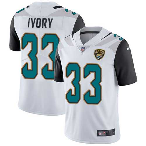 Nike Jacksonville Jaguars #33 Chris Ivory White NFL Vapor Untouchable Limited Jersey,We sell and wholesale Nike Jacksonville Jaguars #33 Chris Ivory White NFL Vapor Untouchable Limited Jersey on line form chian!
